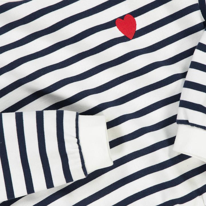 Immagine prodotto La Redoute Collections Felpa a righe con scollo rotondo (128)