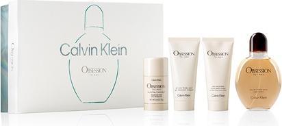 Produktbild Calvin Klein Obsession For Men - Eau De Toilette 125 Ml, Deodorant 75 Ml, After Shave Balm 100 Ml, S (125 ml)