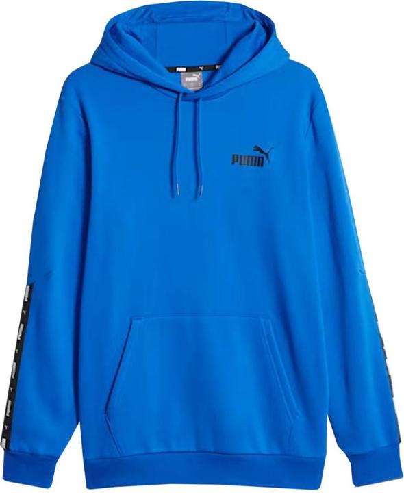 Puma Herren ESS+ Tape Kapuzenpullover FL blau 849040 47 (47)