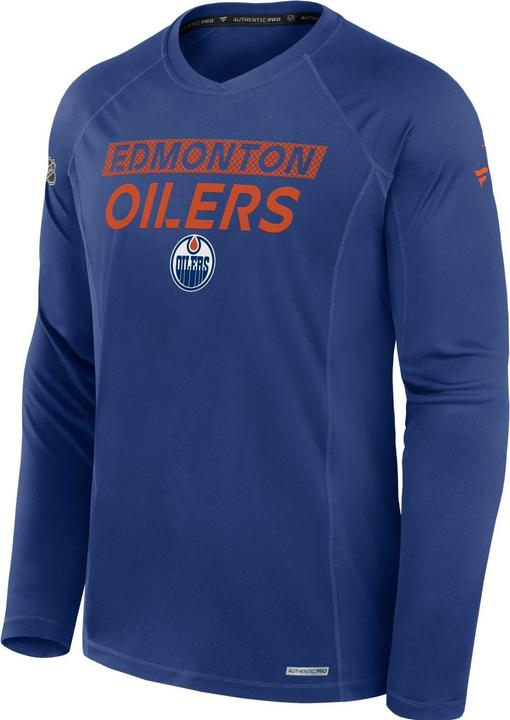 Fanatics Edmonton Oilers Leafs Authentic Pro RINK Longsleeve - XXL (XXL)