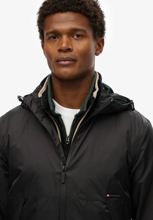 Actual product image Superdry Hooded Logo Windbreaker Jacket (XL)