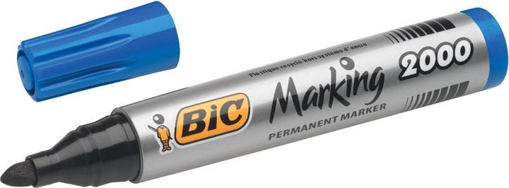 Actual product image Bic Marking 2000 Ecolutions permanent marker, blue (Blue, 1.70 mm, 1 x)