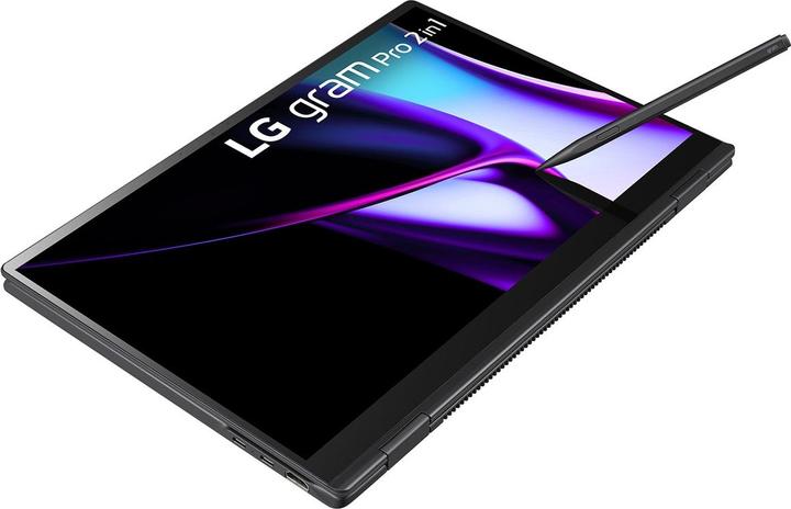 Immagine prodotto LG Tablet da 16" 16T90SP-K 2in1 Core i7 16GB 1TB W11H (16", Intel Core Ultra 7 155H, 16 GB, 1000 GB, DE)