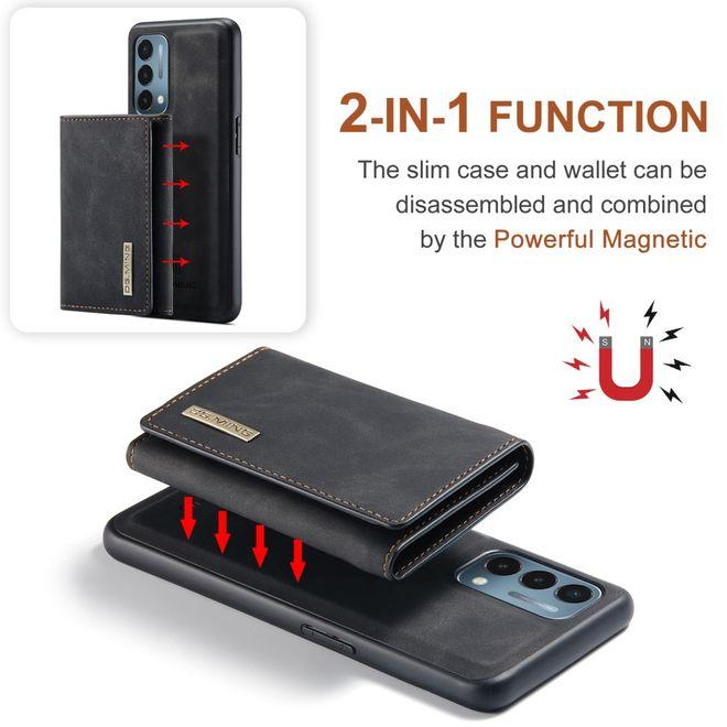 Actual product image Dg.Ming M1 Series Hardcase with Detachable Wallet (OnePlus North N200 5G)