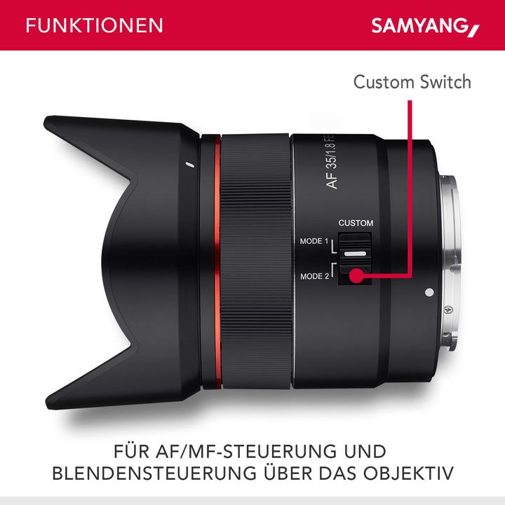 Produktbild Wiltec F1,8 (Sony E, Vollformat, APS-C / DX)