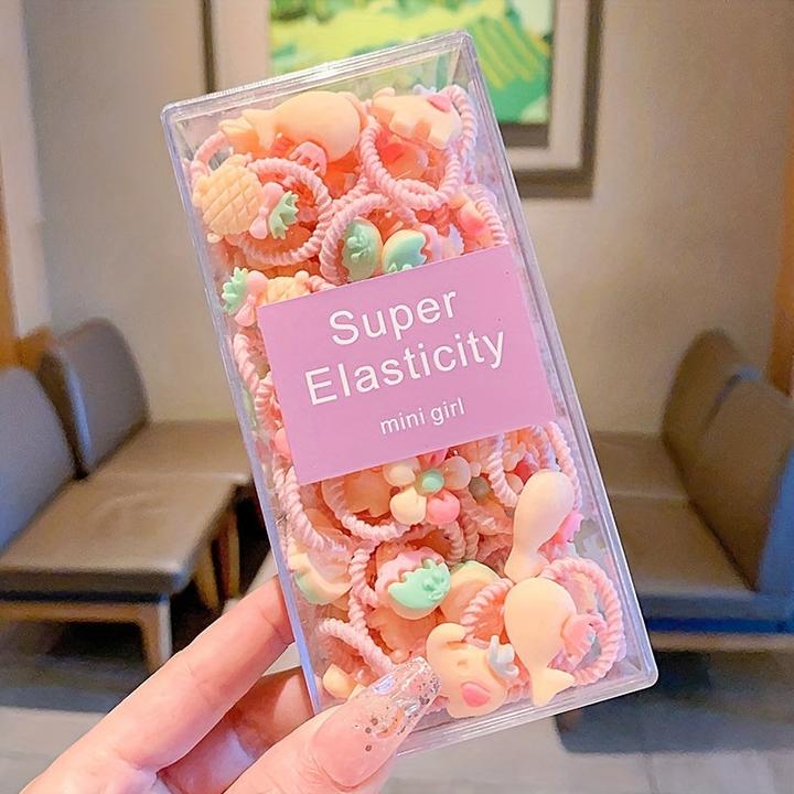 Immagine prodotto Activity Board 30pcs Adorabili fascette elastiche per capelli, fascette per capelli per ragazze, fascette per