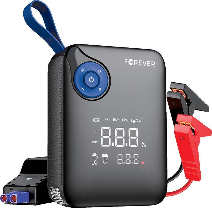 Image du produit Forever Jumper 4in1 JS-400 7200mAh noir-bleu (600 A, 7200 mAh)
