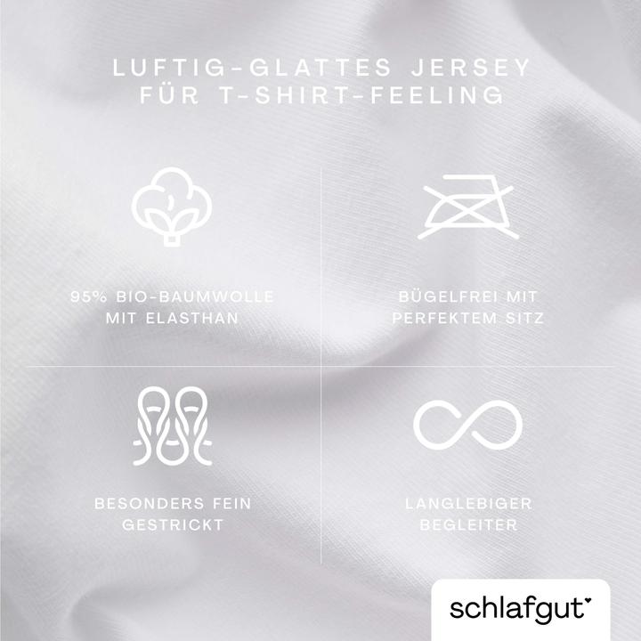 Actual product image schlafgut Knitted Jersey (Duvet cover, 140 x 200 cm)