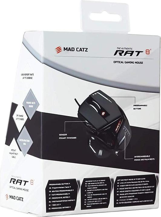 Actual product image MadCatz RAT 8+ (Cable)