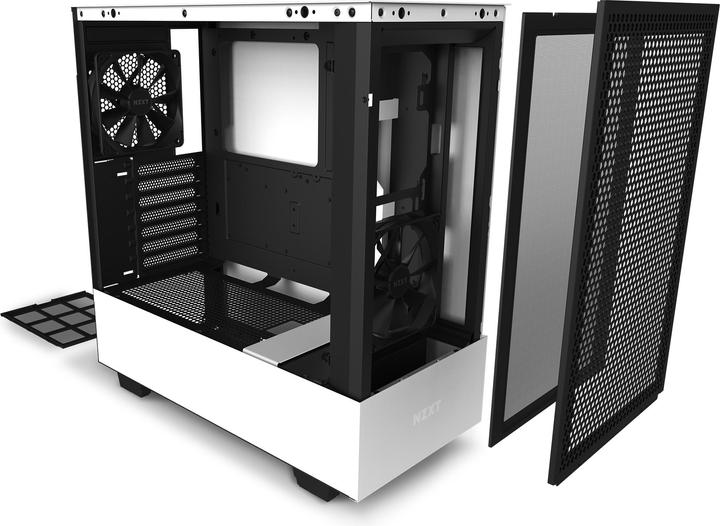 Actual product image NZXT H511 Flow White (ATX, mATX, Mini-ITX)