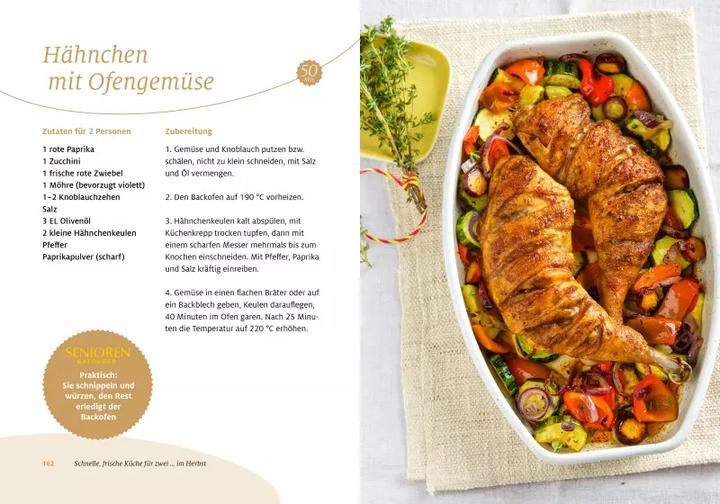 Produktbild Senioren Ratgeber: Schnelle, frische Küche für zwei (Deutsch, Wort & Bild Verlag, 2020)