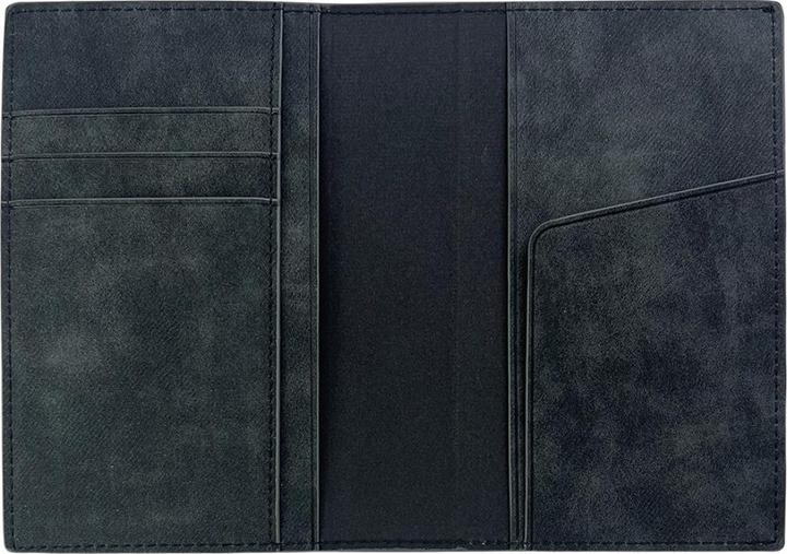 Actual product image Nimmy Passport case wallet Raptor Tiger grey