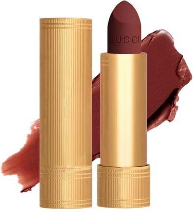 Actual product image Gucci Matte Lipstick - Rouge A Levres Pauline Red 35 G (Rouge A Levres Pauline Red 35 G)