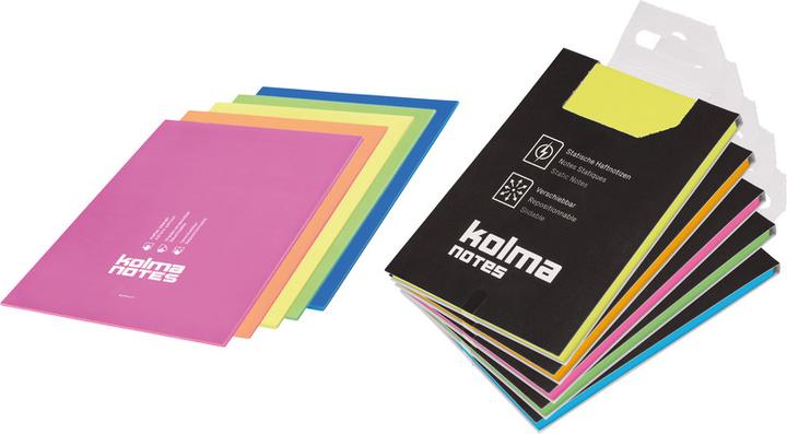 Actual product image Kolma Sticky notes Notes A5 static cling orange (148 x 210 mm)