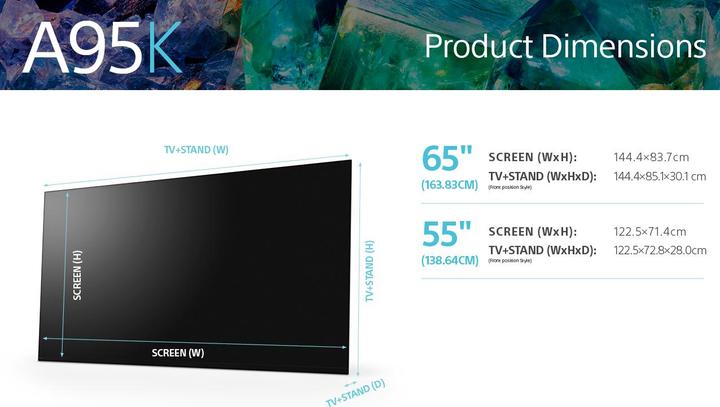 Image du produit Sony OLED XR-65A95K (65", A95K, OLED, 4K, 2022)