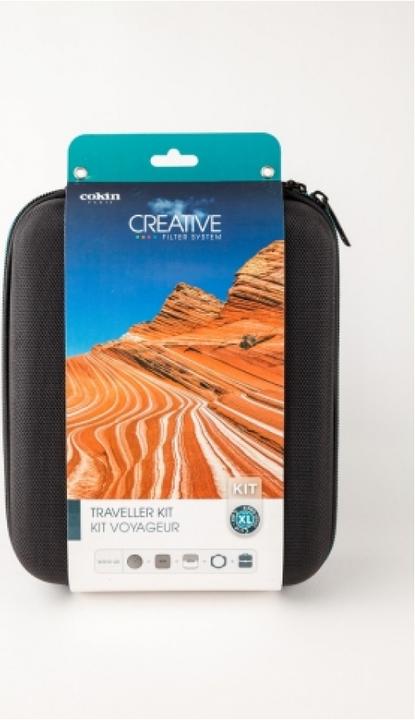 Actual product image Cokin W3H0-28 Traveler Kit (XL) (Neutral density filter, Polarizing filter, Filter adapter, 130 mm)