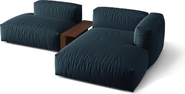 Actual product image Micadoni Modular Right Corner Sofa, "Martina", 2 Seats, 292x176x75 Made in Europe (Corner sofa, Modular sofa)