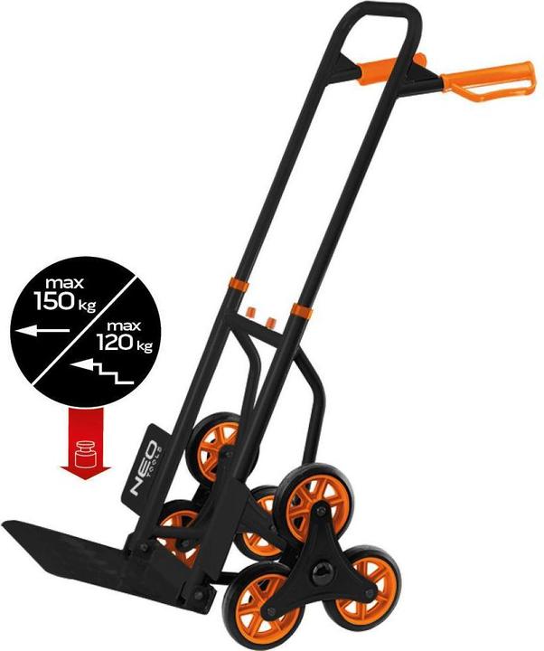Actual product image Neo Collapsible stair trolley, max. load 150 kg (150 kg)