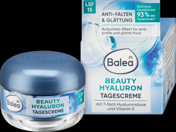 Actual product image dm Balea Beauty Hyaluron Day Cream (50 ml, Day cream, SPF 15)