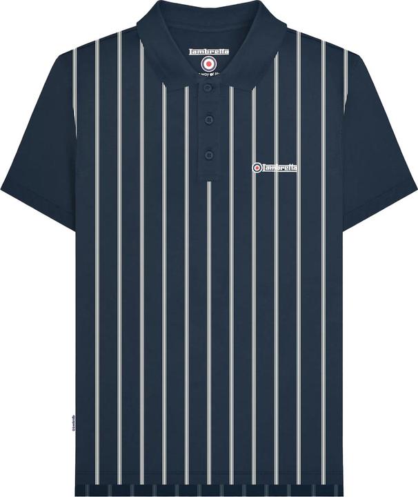 Marineblau/Weiss