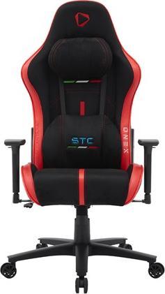 Onex Chaise de jeu STC Alcantara L Series - Juodas/Raudona