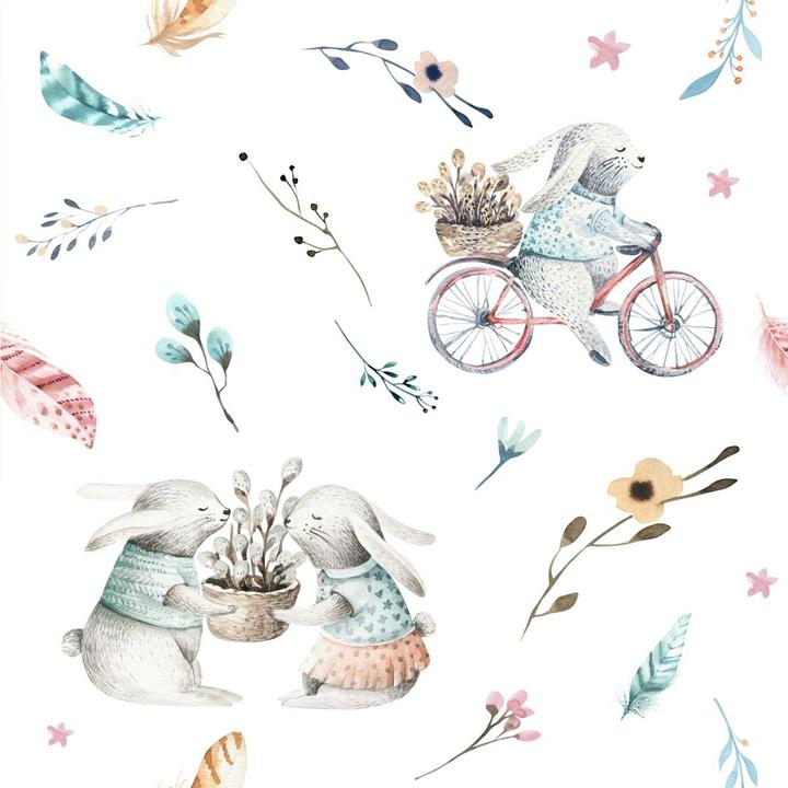 Actual product image Trenddeko Start of spring (100 x 100 cm)
