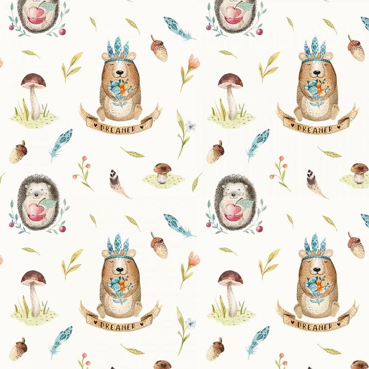 Produktbild Trenddeko Waldtiere 02 (100 x 100 cm)