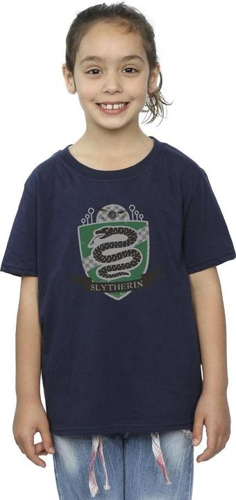 Produktbild Slytherin Chest Badge TShirt Mädchen (128)