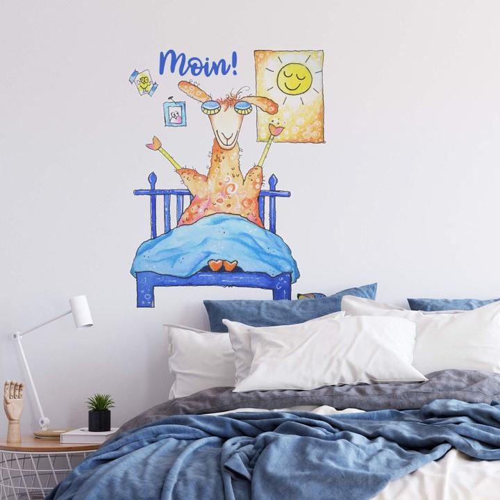 Produktbild Trenddeko Guten Morgen Lama (68 x 90 cm)