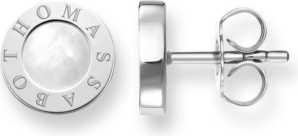 Thomas Sabo Boucles d'oreilles Classic Blanc (Argent)