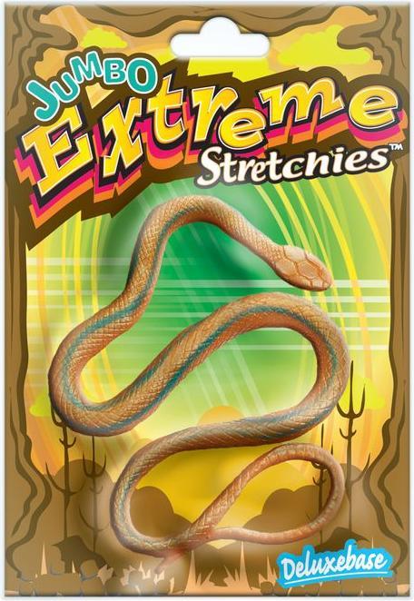 Actual product image Deluxebase DELUXE Jumbo extreme strechies snake, ast