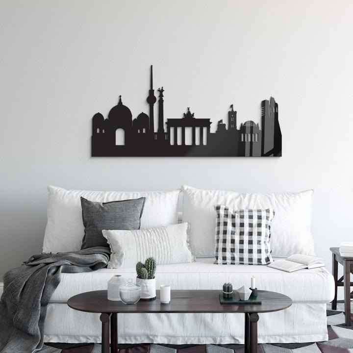 Produktbild Trenddeko Skyline Berlin (100 x 48 cm)
