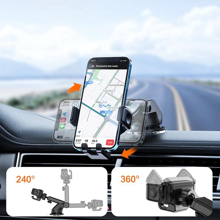 Actual product image Joyroom JR-ZS283B Car Dashboard Mount (Black)