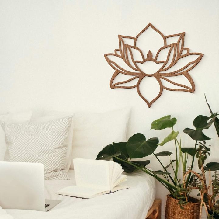 Image du produit Trenddeko Fleur de lotus (80 x 68 cm)