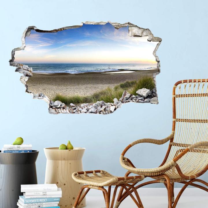 Produktbild Trenddeko 3D Strandpanorama (36 x 60 cm)