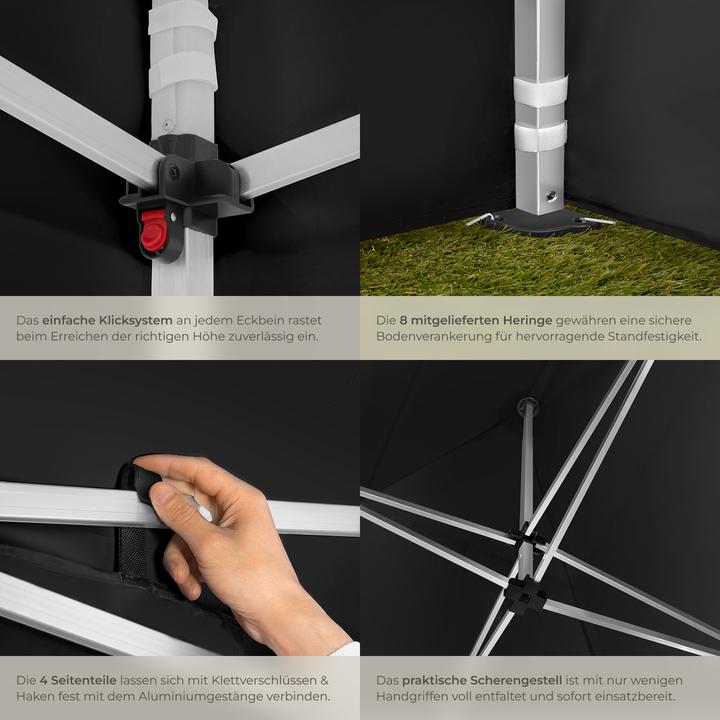Image du produit tectake Pavillon de jardin (300 cm, 300 cm)