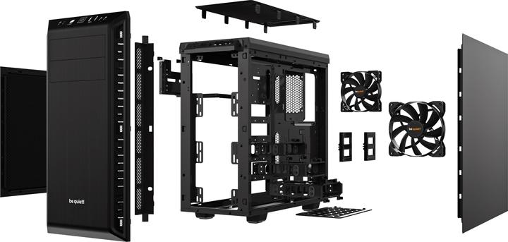 Actual product image be quiet! Pure Base 600 (ATX, mATX, Mini-ITX)