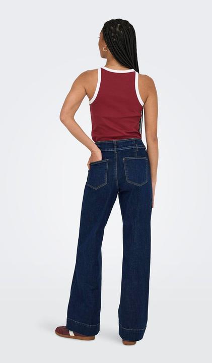 Immagine prodotto Only ONLJUICY-WAUW Hohe Taille Weiter Beinschnitt Jeans Jeans mit weitem Bein (XL)