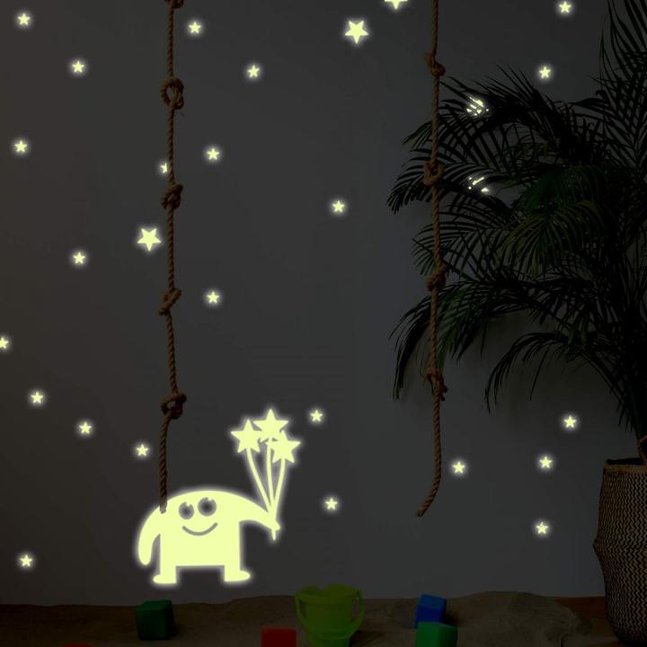 Trenddeko Glow stickers monster