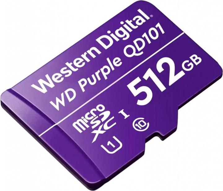 Produktbild WD Purple QD101 (512 GB, microSDXC, U1, UHS-I)