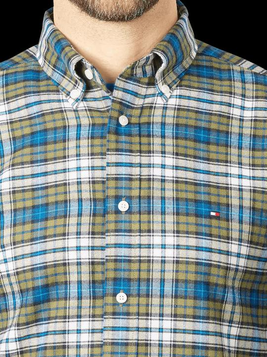 Immagine prodotto Tommy Hilfiger Tartan Small Shirt Brushed Putting Green/Mutl (L)