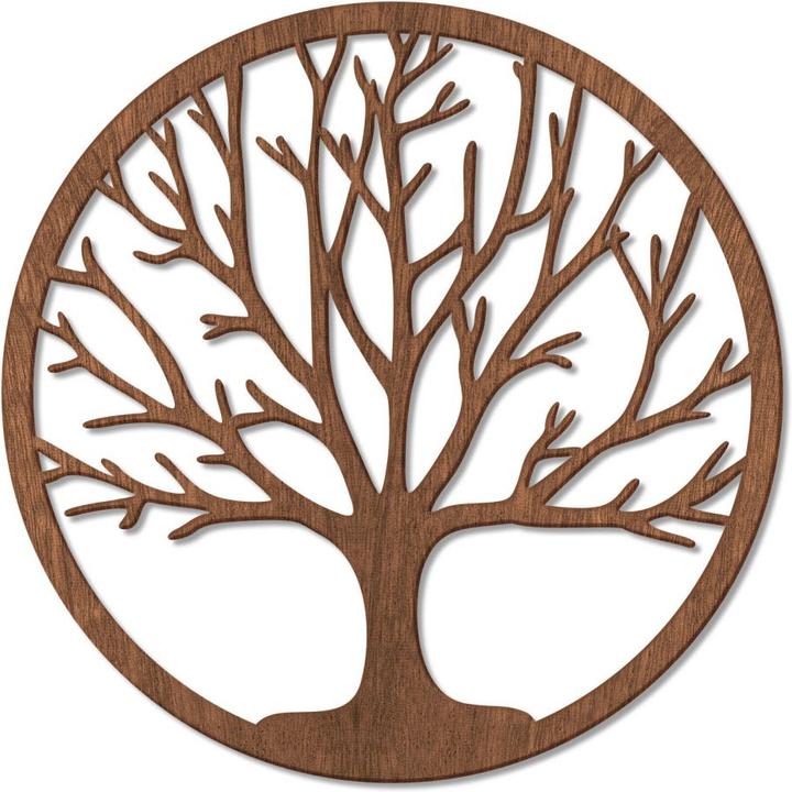 Produktbild Trenddeko Furnier - Baum des Lebens (Ø 40 cm)