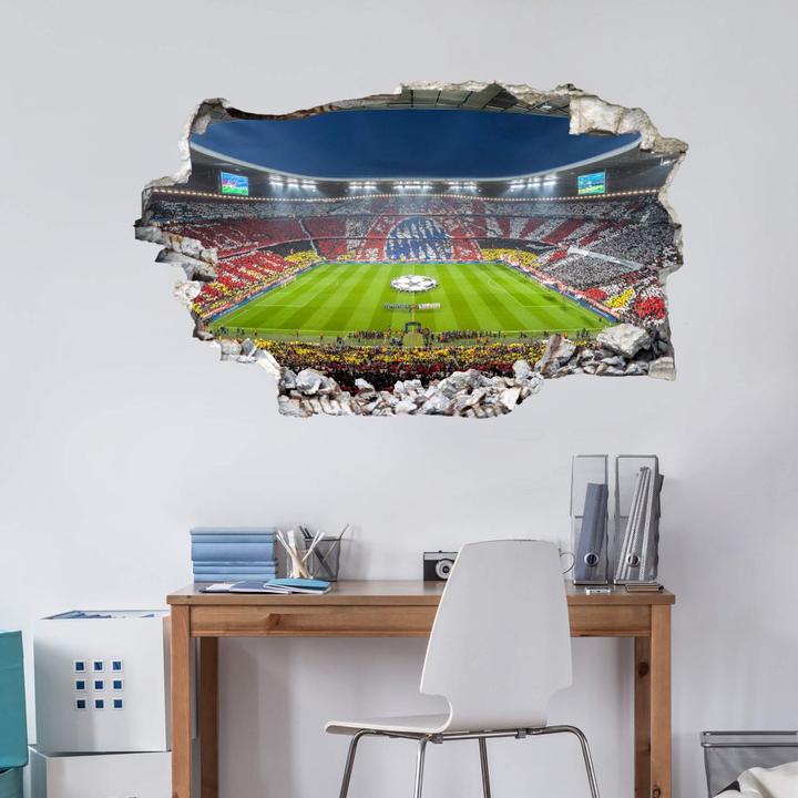 Produktbild FC Bayern München 3D FCB Stadion Immer weiter (100 x 61 cm)