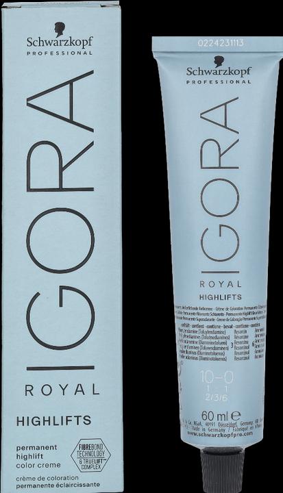 Image du produit Schwarzkopf IGORA ROYAL 10-0 60 ml (10-0 Lifting Ultrablond)