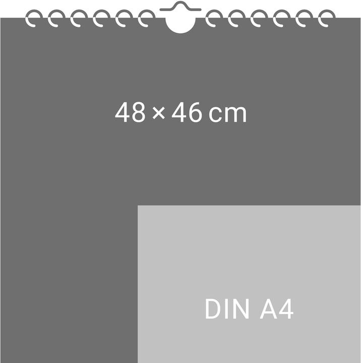 Produktbild Bauerngärten Kalender 2026 (48 x 46 cm, Englisch, Deutsch)