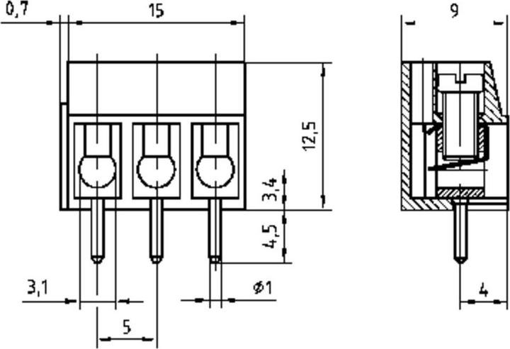Produktbild H-Tronic Aufenthaltsschalter Bausatz