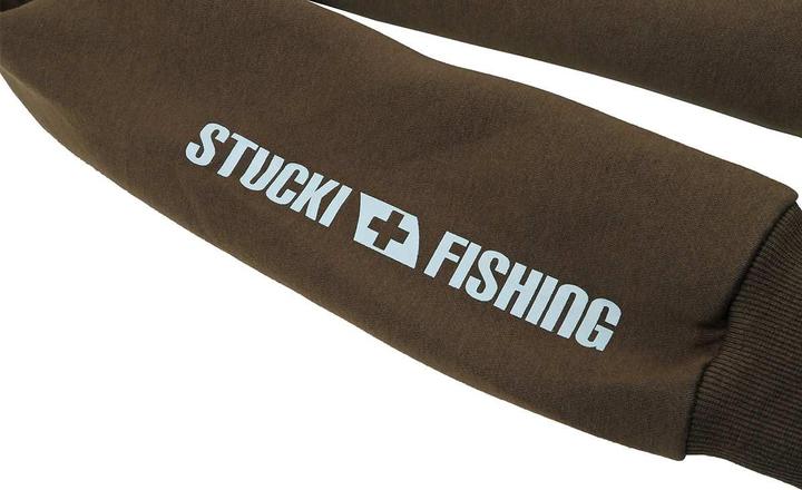 Immagine prodotto Stucki Fishing Because Fanatics Hoodie Olive (XL)