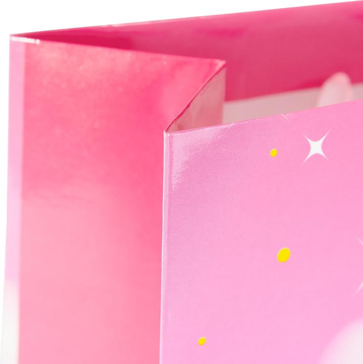 Produktbild Idena Geschenktasche Kinder Motiv Einhorn mehrfarbig 25x34x9cm (Geschenktüte)