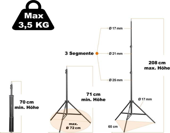 Actual product image Walimex pro Pro Shooting Table Set Pro Daylight (100 cm, 80 cm)