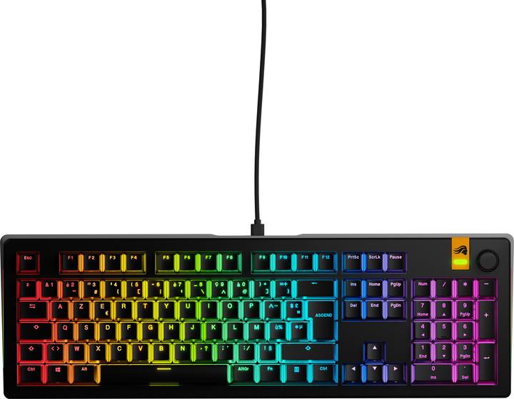 Glorious GMMK 3 HE 100% Prebuilt Wired Black - FR (840408301138) (DE, Cable)